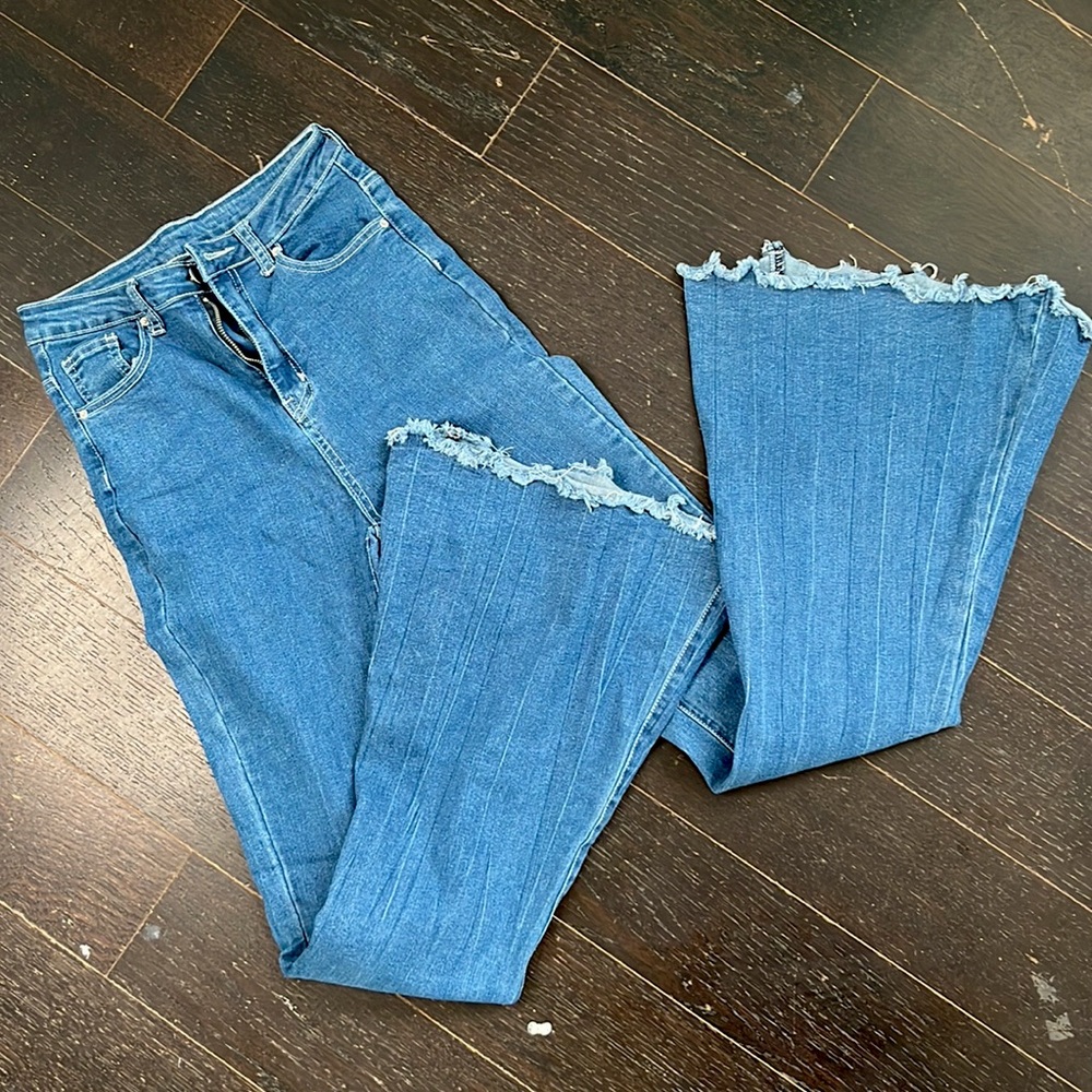Flare Bell Bottom High Waist Jeans